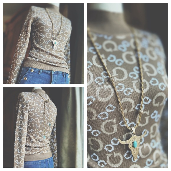 Guess Mock Crewneck sweater - Picture 2 of 14